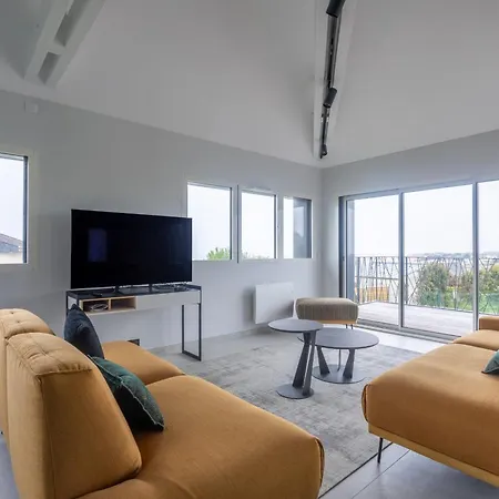 Semesterbostad Midgard Sea View Saint-Côme-de-Fresné